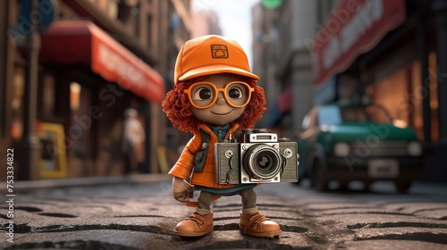 Street Photography with 3D Characters