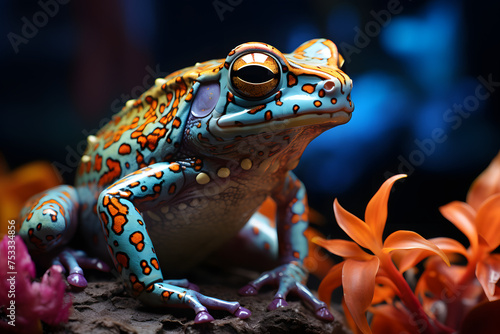 colorful Frog 