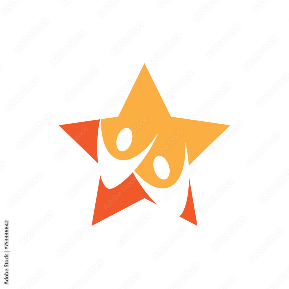 Community, network and social logo people design Community, network and social logo people design