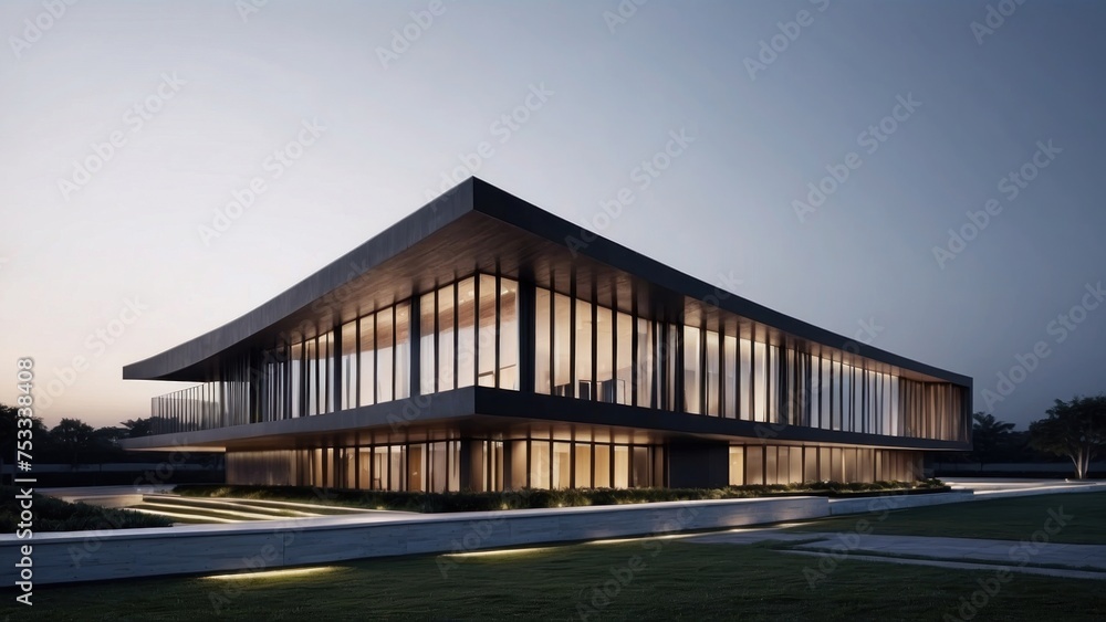 Fototapeta premium Modern Exterior Building Design Ideas