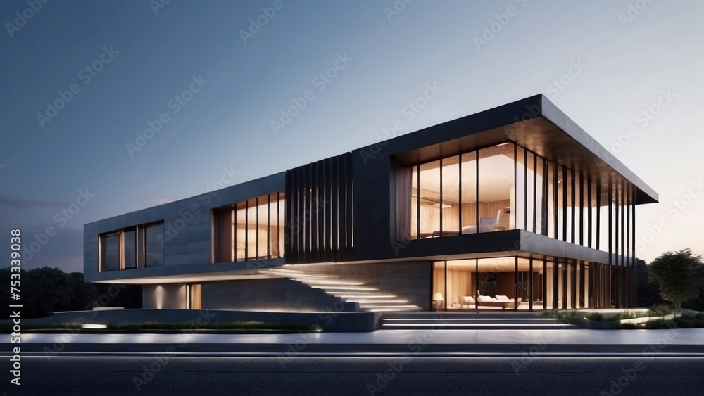 Fototapeta premium Modern Exterior Building Design Ideas