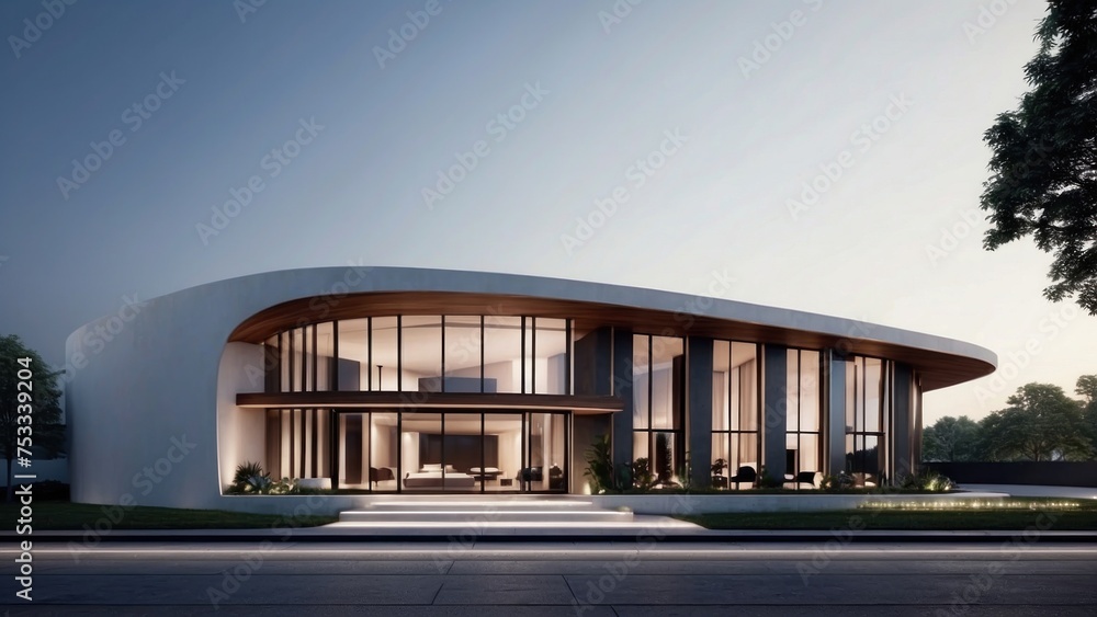 Fototapeta premium Modern Exterior Building Design Ideas