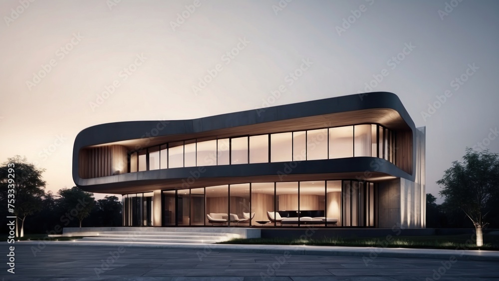 Fototapeta premium Modern Exterior Building Design Ideas