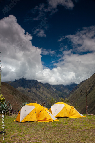 The Sacred Valley of the Incas  also known as the Urubamba Valley  is a region in the Andes Mountains of Peru  near the city of Cusco. It is named for its significance to the Inca civilization.