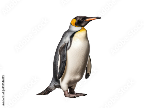 penguin isolated on transparent background  transparency image  removed background