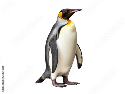 penguin isolated on transparent background  transparency image  removed background