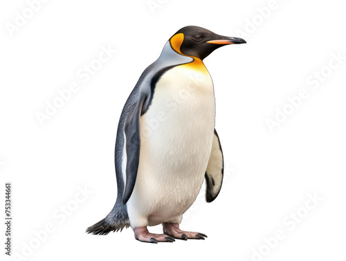 penguin isolated on transparent background  transparency image  removed background