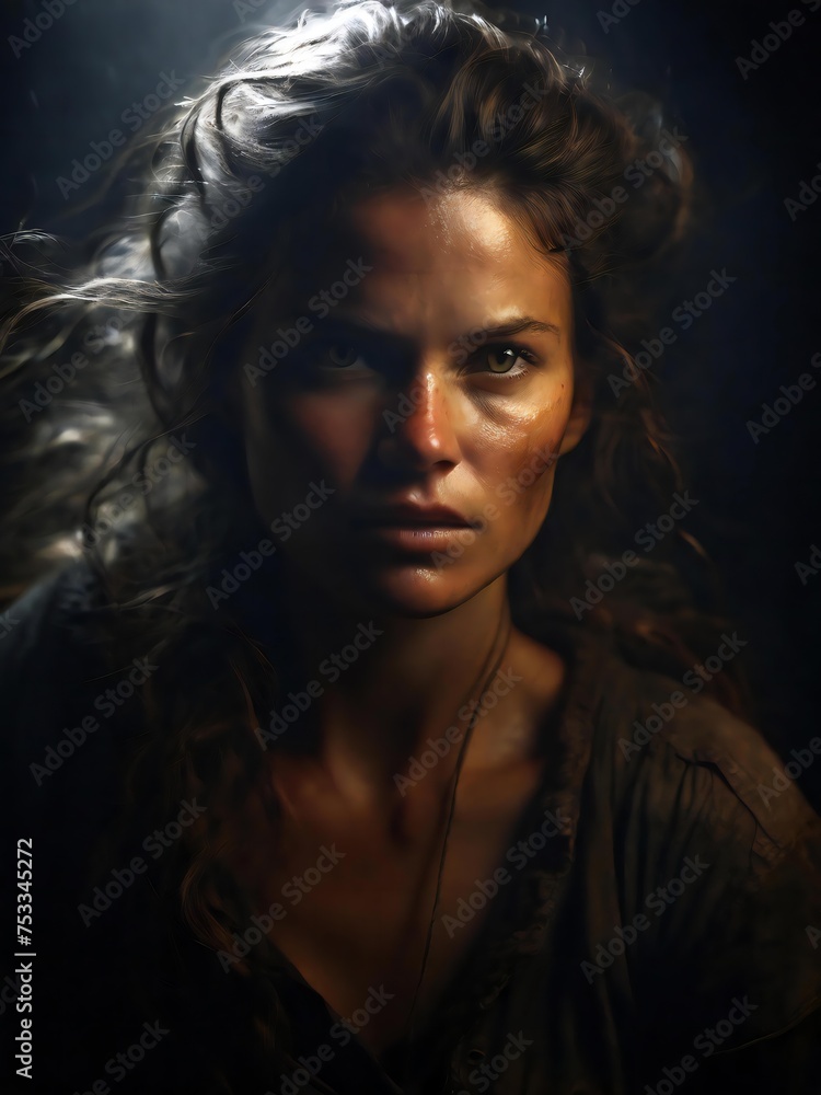 portrait of a woman portrait of a woman