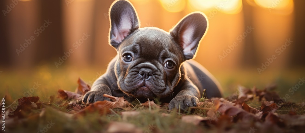 Young French Bulldog pup