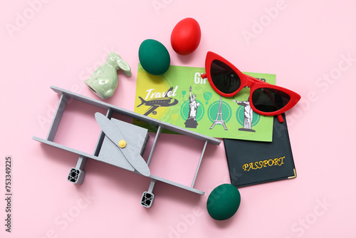 Sunglasses with toy plane, ...
