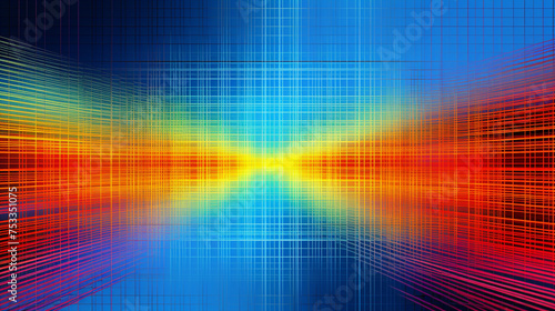 abstract colorful background with squares