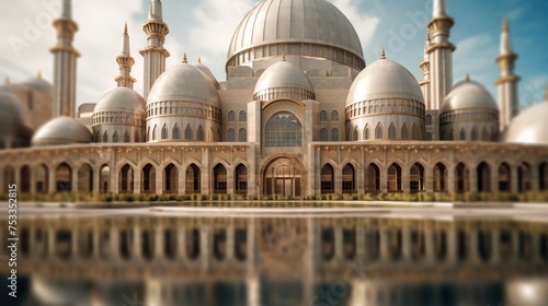 Beautiful mosque photo