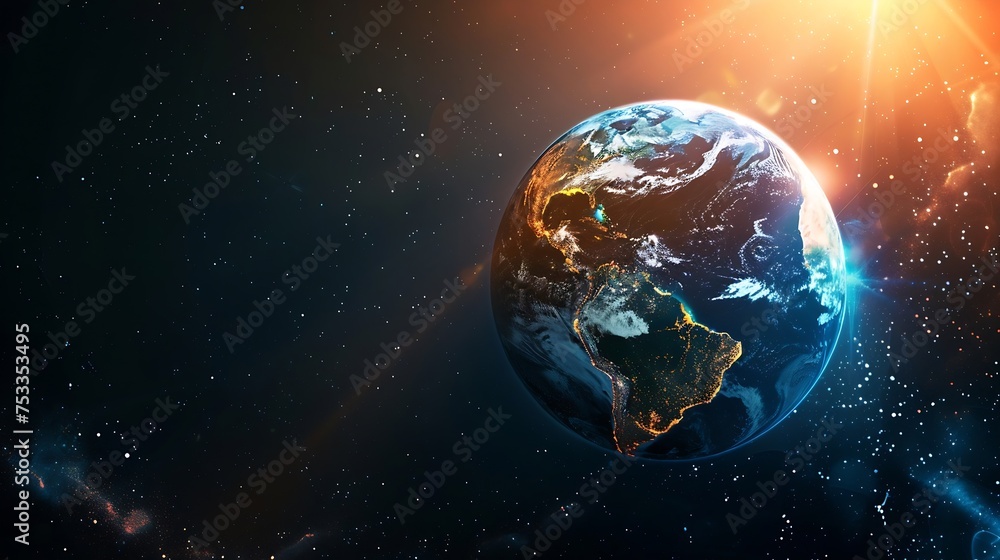 Obraz premium Generative AI : Infographic Global Business Marketing Plan Concept
