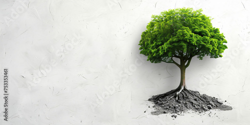 planting tree Environment concept eco earth day