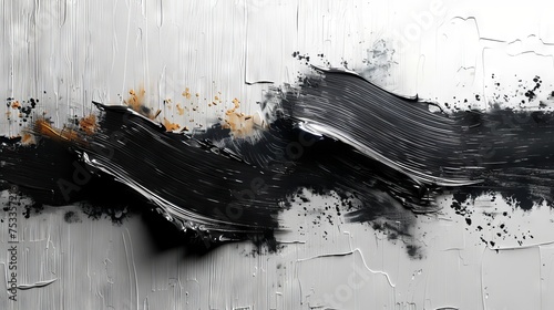 Abstract Grunge Brush Background