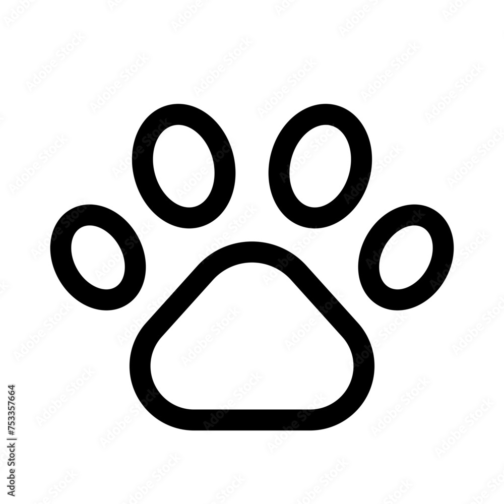 Paw Print Icon Paw Print Icon