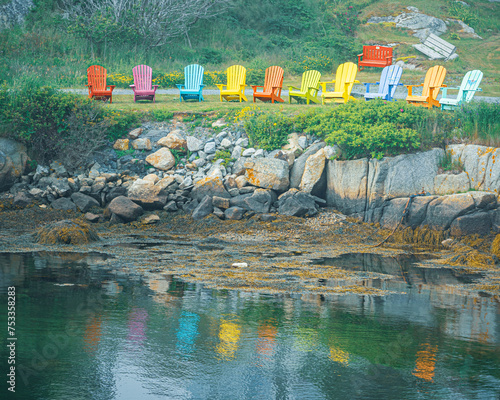 Colorful Chairs photo