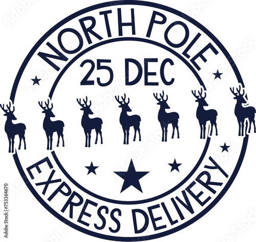 North pole 25 dec express delivery