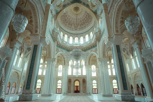 Interior of the Mosque 