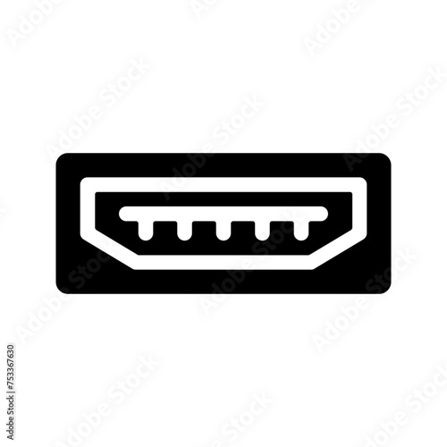 USB Micro B Port Icon