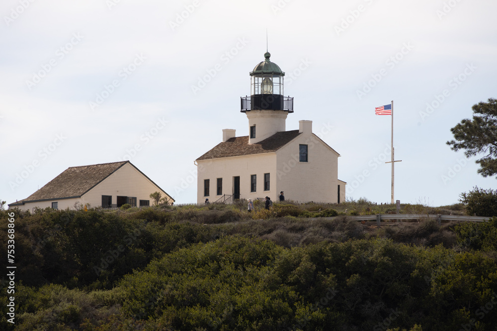 Old Point Loma Lighthouse, San Diego, California Old Point Loma Lighthouse, San Diego, California