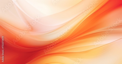 soft orange abstract curvature background