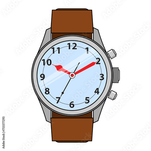 watch vector illustration