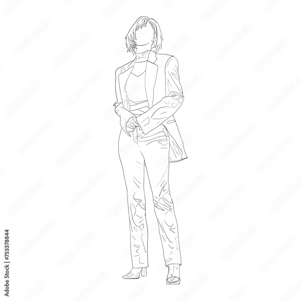 Smart casual wear outfit no background transparent Smart casual wear outfit no background transparent