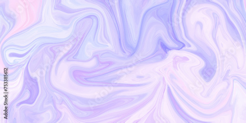 Abstract background of mixed shades of colorful nail polish with a marble pattern. Creative background colorful blue liquid paint. Bright and shinny blue background for any graphics design.