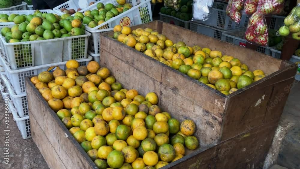pile of oranges in a traditional market pile of oranges in a traditional market