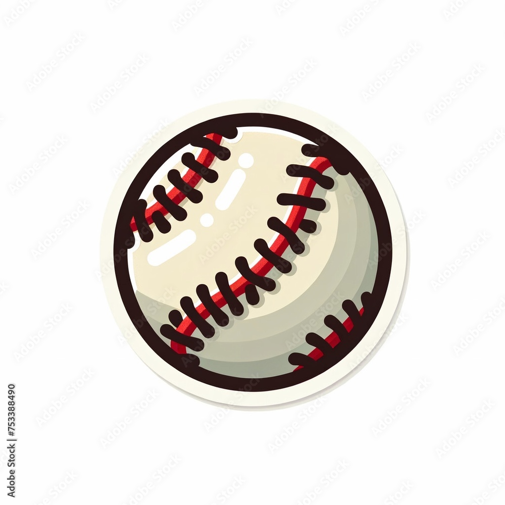 Baseball, Sticker art, cute, perfect clip art, cute and whimsical appeal, it adds a touch of playfulness to convey the joy and excitement of baseball season in a lighthearted manner. Baseball, Sticker art, cute, perfect clip art, cute and whimsical appeal, it adds a touch of playfulness to convey the joy and excitement of baseball season in a lighthearted manner.