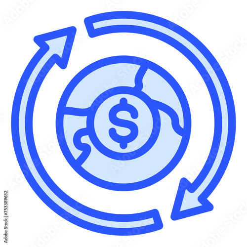 Circular Economy Icon