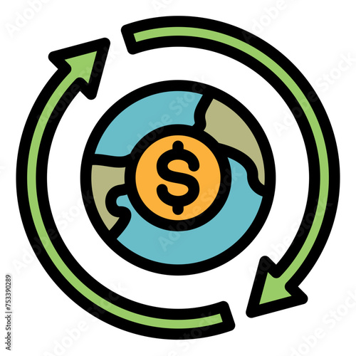 Circular Economy Icon