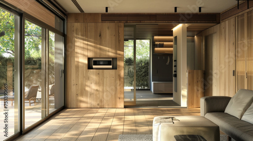 The builtin thermostat ensures that the room stays at your desired temperature.