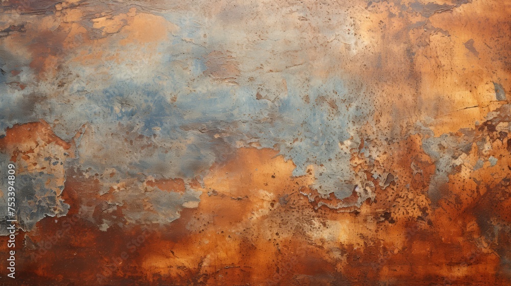Rusty metal texture with patina, detailed edge for copy Rusty metal texture with patina, detailed edge for copy