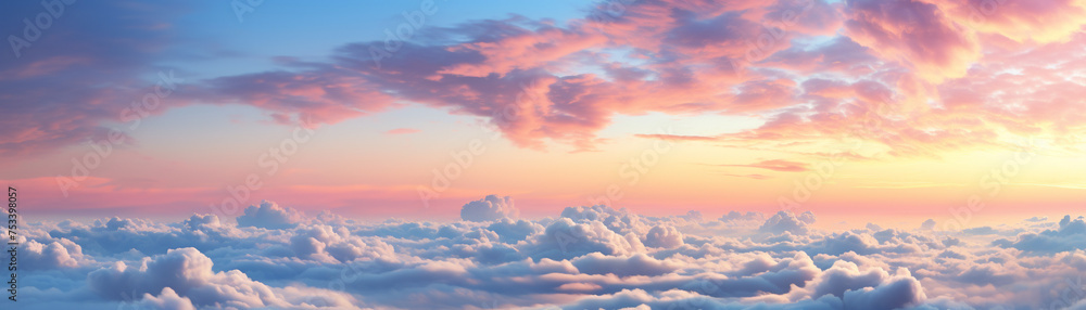 Beautiful dusk sky Beautiful dusk sky