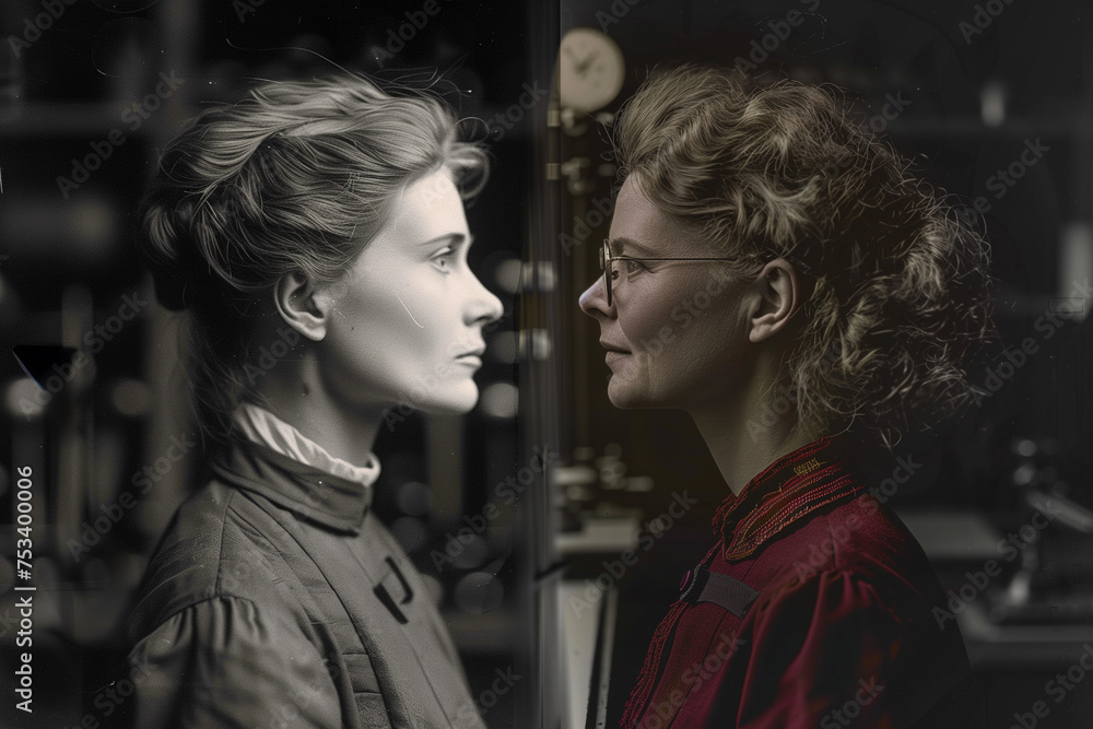 modern woman looking confidently into the future modern woman looking confidently into the future