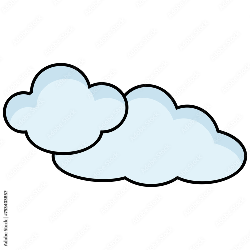 Cloud Sticker