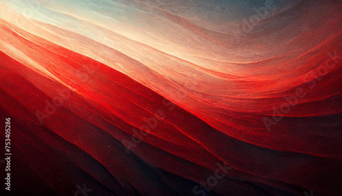 Expressive Expression: Red Grainy Gradient Banner with Dark Noise