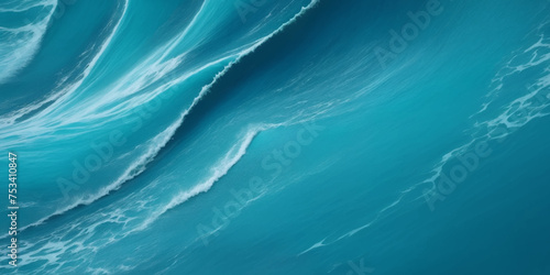 Blue ocean wave background. Blue and white water ocean background. Wavy line background. Hand drawn watercolour ocean background. Vector illustration.