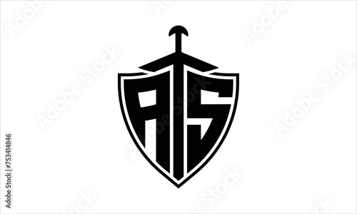 AS initial letter shield icon gaming logo design vector template. batman logo, sports logo, monogram, polygon, war game, symbol, playing logo, abstract, fighting, typography, icon, minimal, knife logo