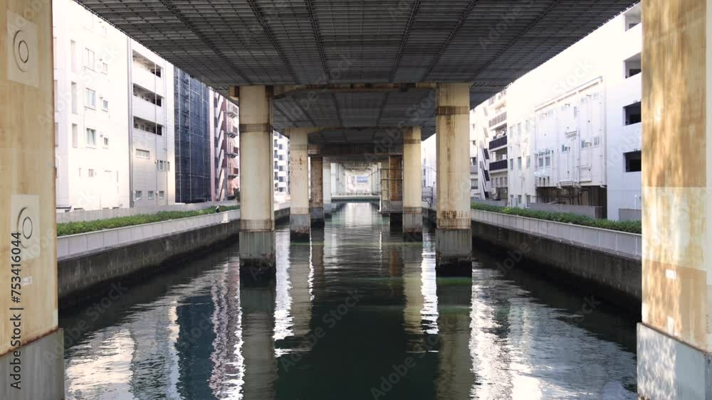 Under the Bridge Urban Waterway Under the Bridge Urban Waterway