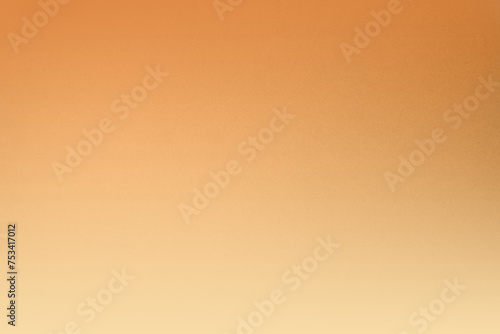 light clean yellow gradation with orange tone color paint on environmental friendly cardboard box blank paper texture background with space minimal style