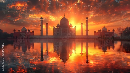 Intricate Islamic Background