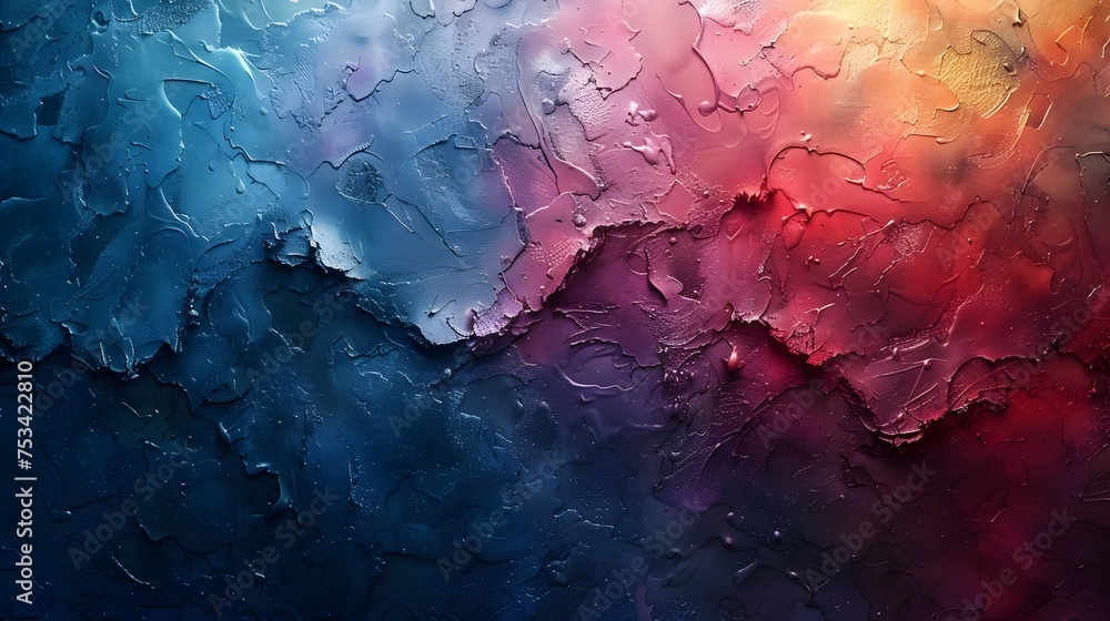 Colorful Fluid Paintings Wallpaper, To add a unique and artistic touch to a computer or desktop background - obrazy, fototapety, plakaty 