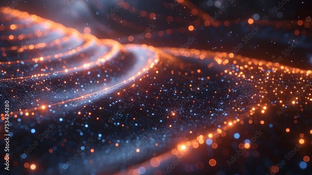 Obraz premium Abstract Digital Technology Background