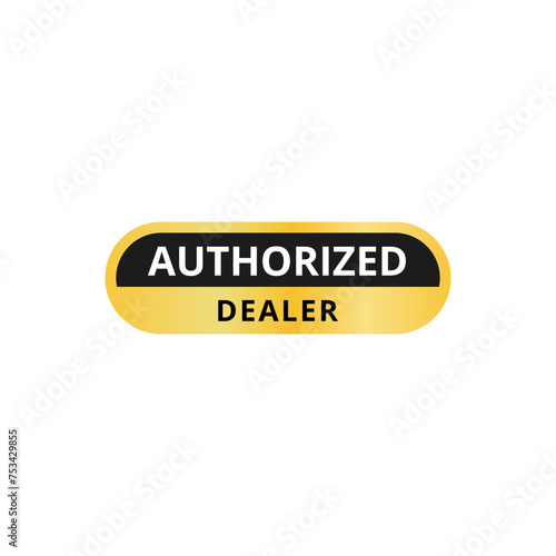 Limited edition gold badge vector