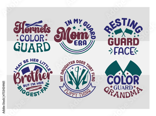 Color Guard Svg Cut Files | Hornets Color Guard Svg | Marching Band Svg | Color Guard Flag Svg | Color Guard Quotes | Typography Design