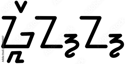 Illustration vector graphic of the name Glenn, sundanese script, unique font. Great for printing on your personal items