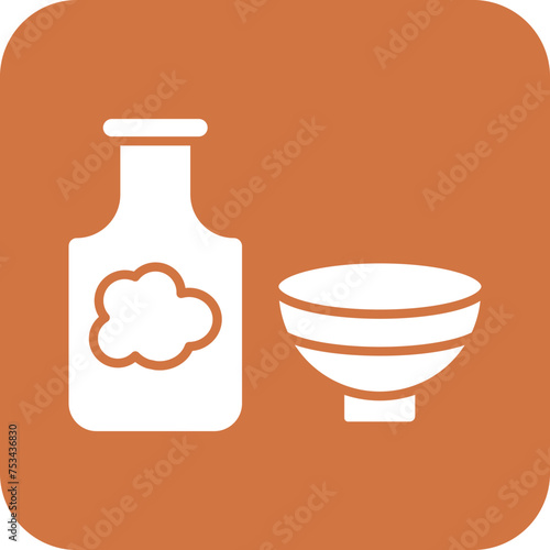 Food Ration Icon Style